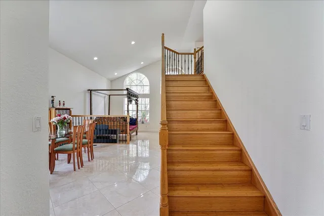 a view of entryway and hall