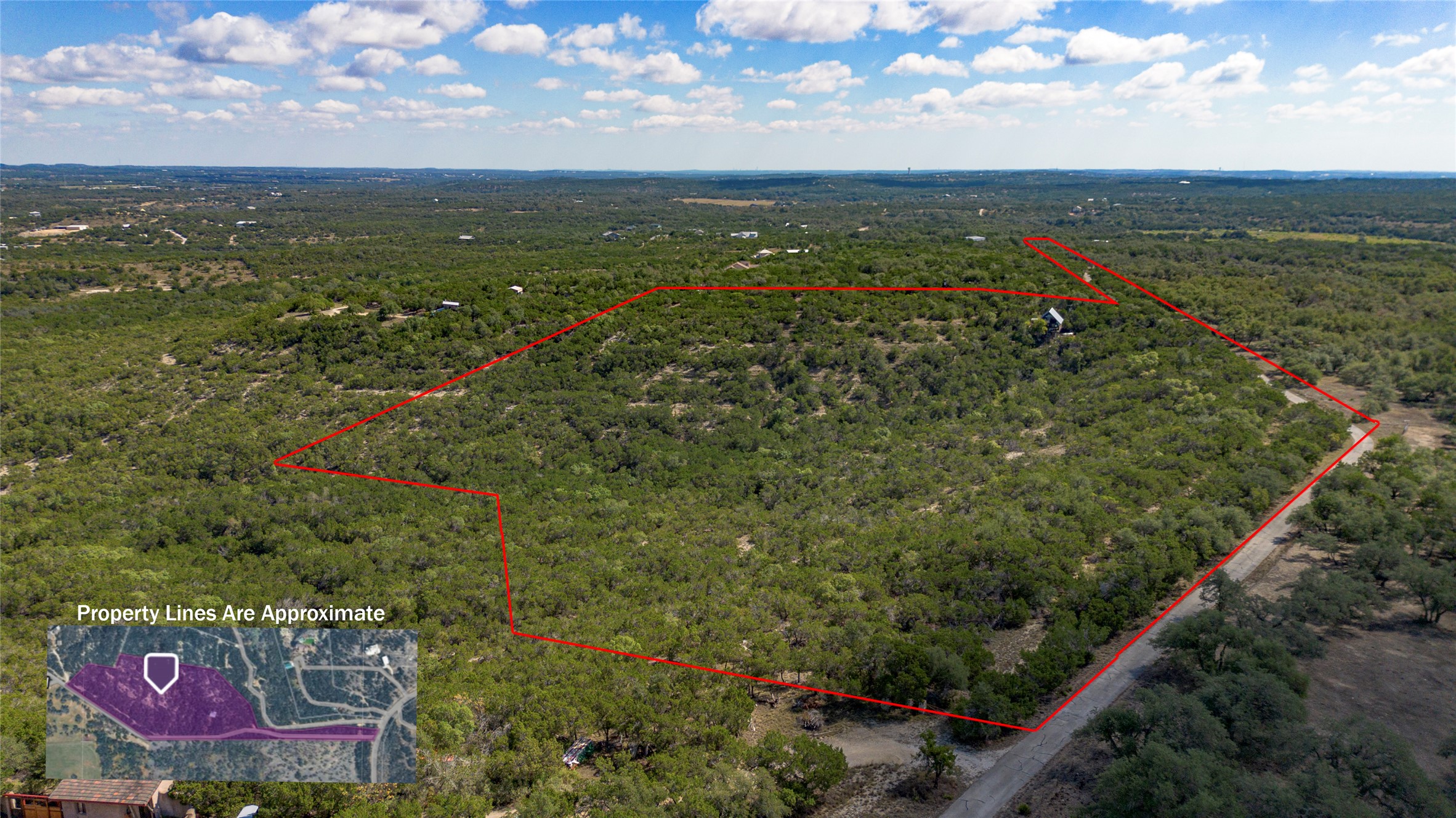 1970 Martin Road Dripping Springs, TX 78620 - Photo 3 of 40 BOUNDARY LINES ARE APPROXIMATE