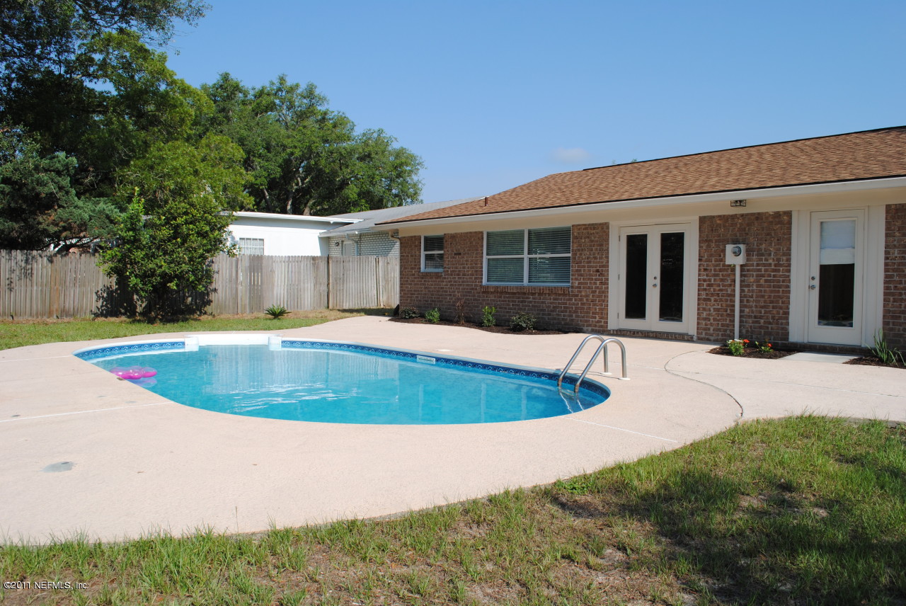 5114 Spring Haven Road Orange Park, FL 32065 - Photo 18 of 19 Rear elevation and Pool another view