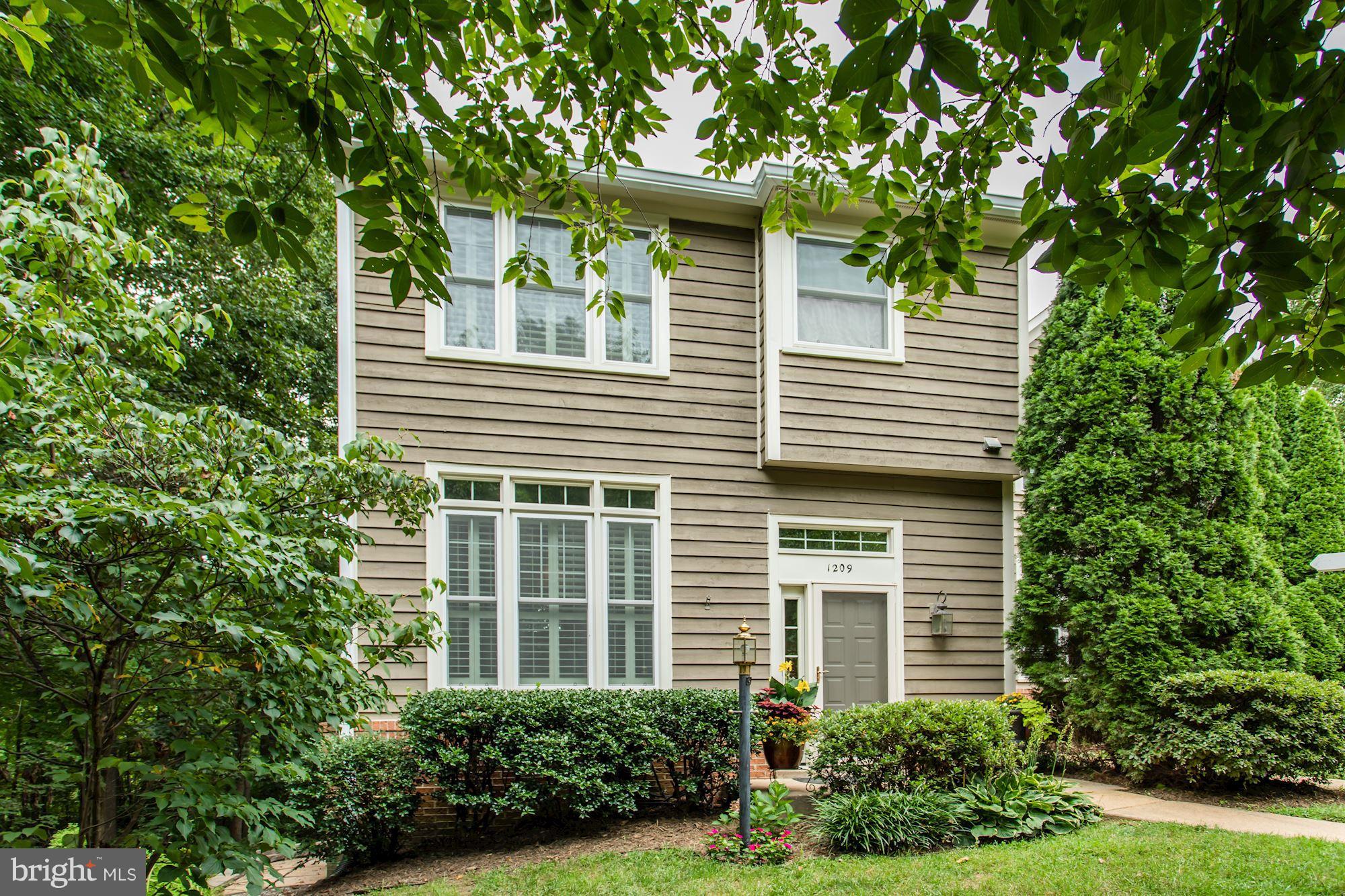 1209 Weatherstone Court Reston, VA 20194 - Photo 1 of 30 Lush Green Front of House