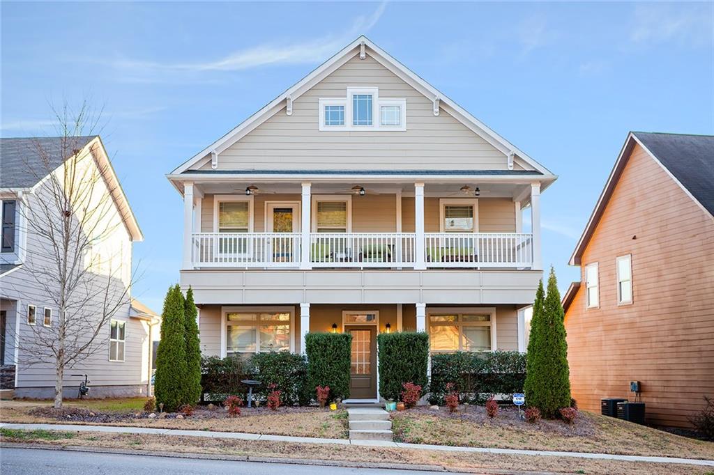 338 Stoney Hollow Road Canton, GA 30114 - Photo 1 of 1 Gorgeous architecture with double front porches.