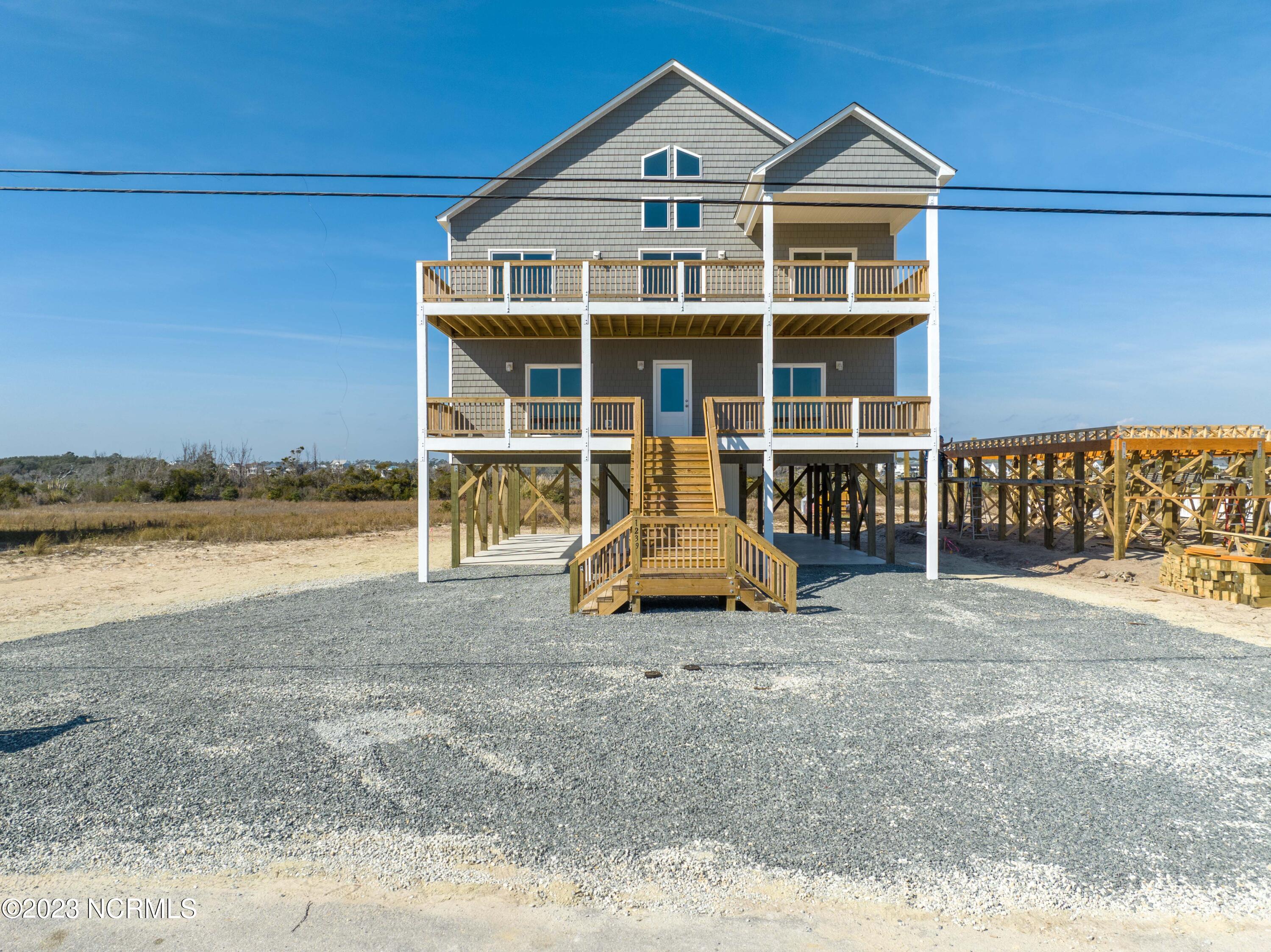 1239 New River Inlet Road North Topsail Beach, NC 28460 - Photo 4 of 84 1239 New River Inlet Road - Aerials - Ed