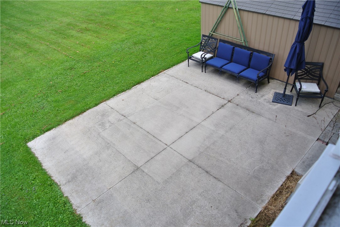 4418-4422 Maplepark Road Stow, OH 44224 - Photo 30 of 32 View of patio / terrace with an outdoor living space