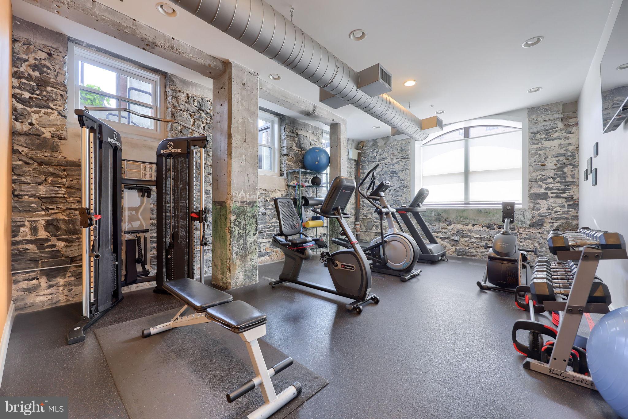 41 West Lemon Street, Unit 210 Lancaster, PA 17603 - Photo 33 of 43 a view of a room with gym equipment