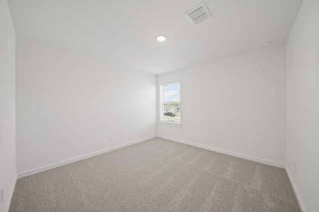 a view of empty room