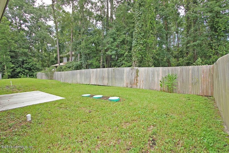 1021 Orangewood Road St. Johns, FL 32259 - Photo 27 of 29 Partially fenced backyard
