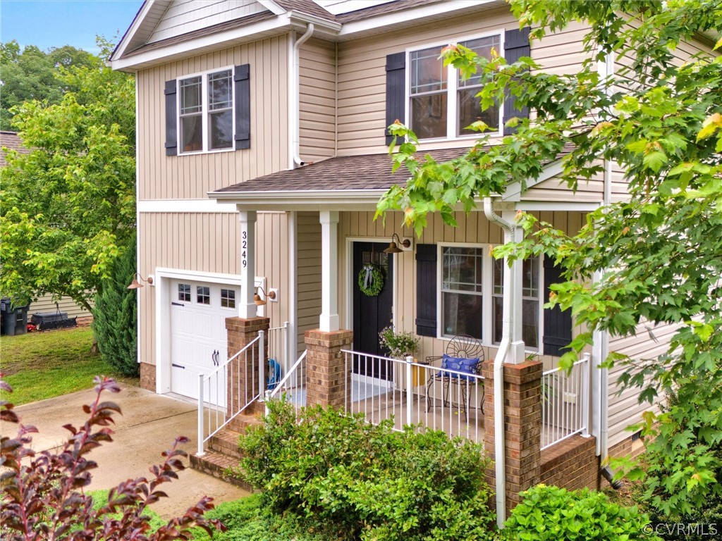 3249 Ludgate Road Chester, VA 23831 - Photo 3 of 34 a house view with a garden space