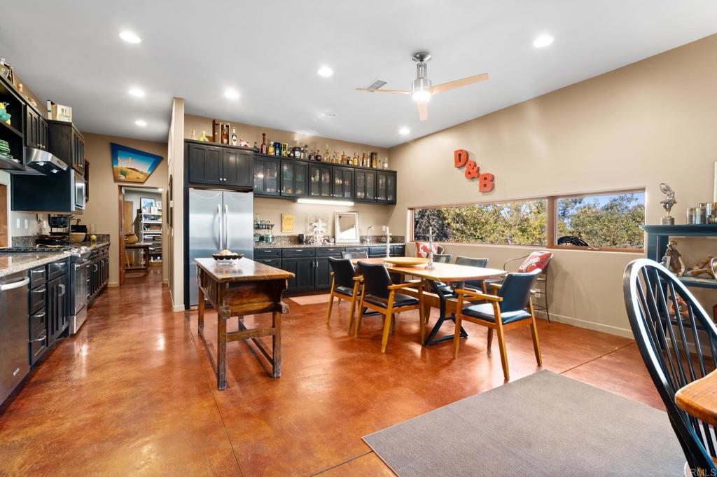 2810 3 Peaks Lane Julian, CA 92036 - Photo 23 of 54 a view of a a dining room with furniture window and outside view