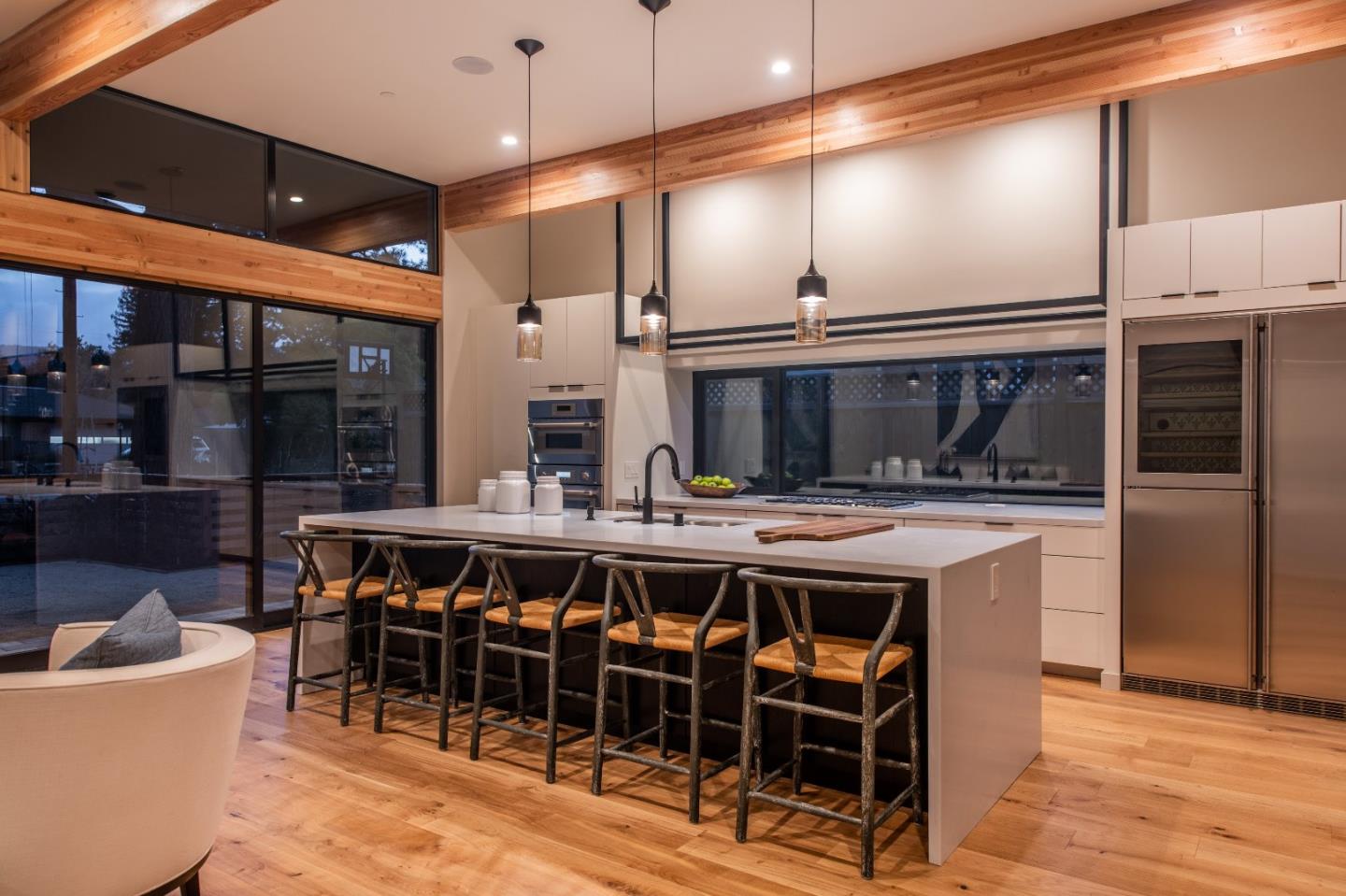 667 Springer Terrace Los Altos, CA 94024 - Photo 14 of 36 a kitchen with a table and chairs in it