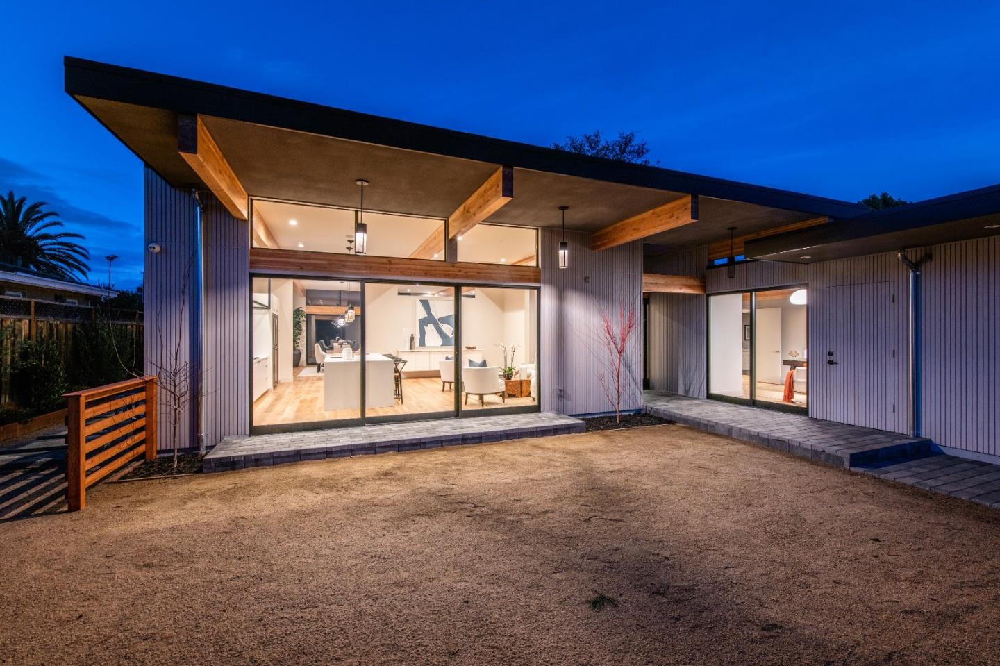 667 Springer Terrace Los Altos, CA 94024 - Photo 35 of 36 a view of a room with wooden floor and windows