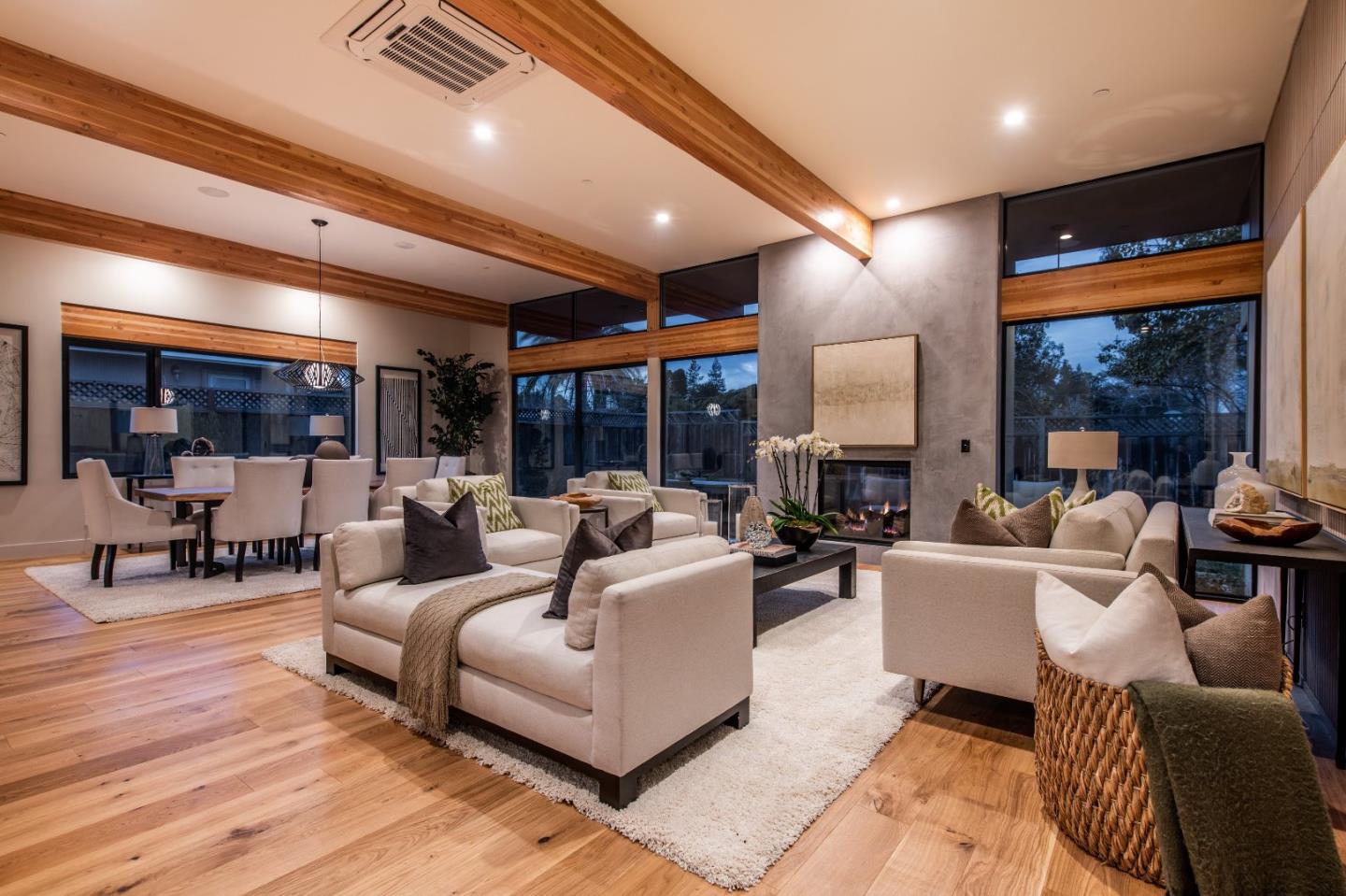 667 Springer Terrace Los Altos, CA 94024 - Photo 9 of 36 a living room with furniture and a large window
