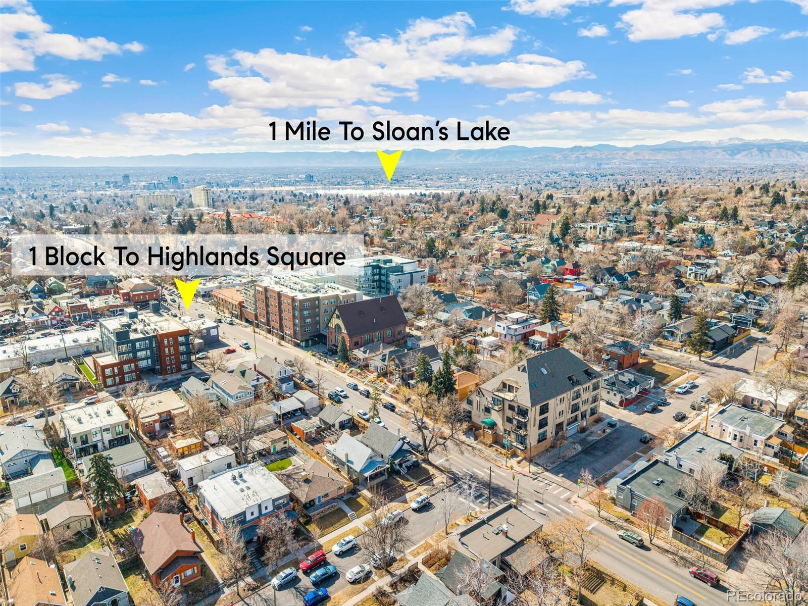 3299 Lowell Boulevard, Unit 302 Denver, CO 80211 - Photo 5 of 50 a view of city and ocean