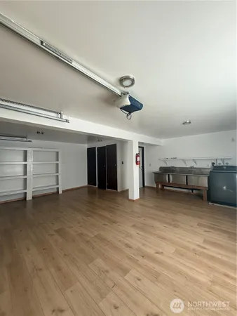 a room with furniture and window