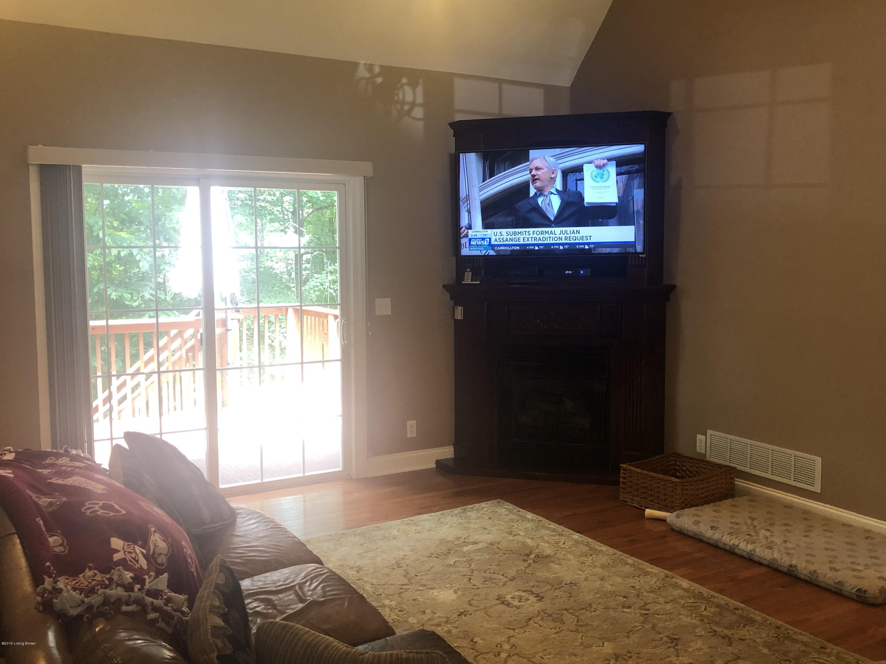 154 Ridge Pole Road Brandenburg, KY 40108 - Photo 10 of 67 Built in Fireplace with TV console!