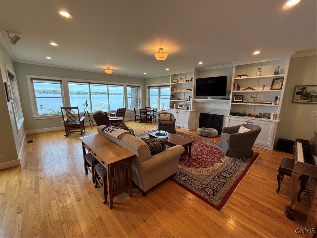 139 Burtis Point Road Owasco, NY 13021 - Photo 17 of 50 Enjoy sitting in front of the gas fire while looki