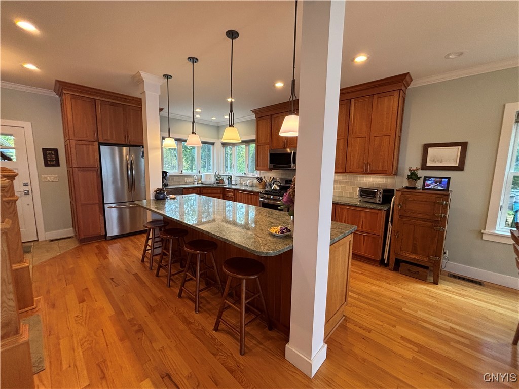 139 Burtis Point Road Owasco, NY 13021 - Photo 24 of 50 Beautifully-appointed kitchen with plenty of stora