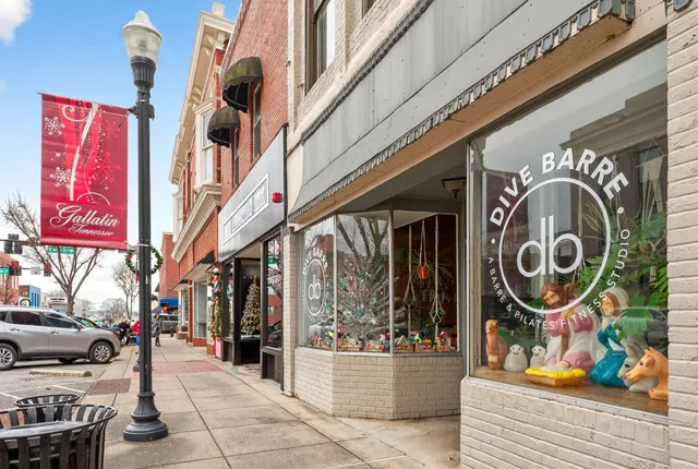 a cafe on the corner of the street