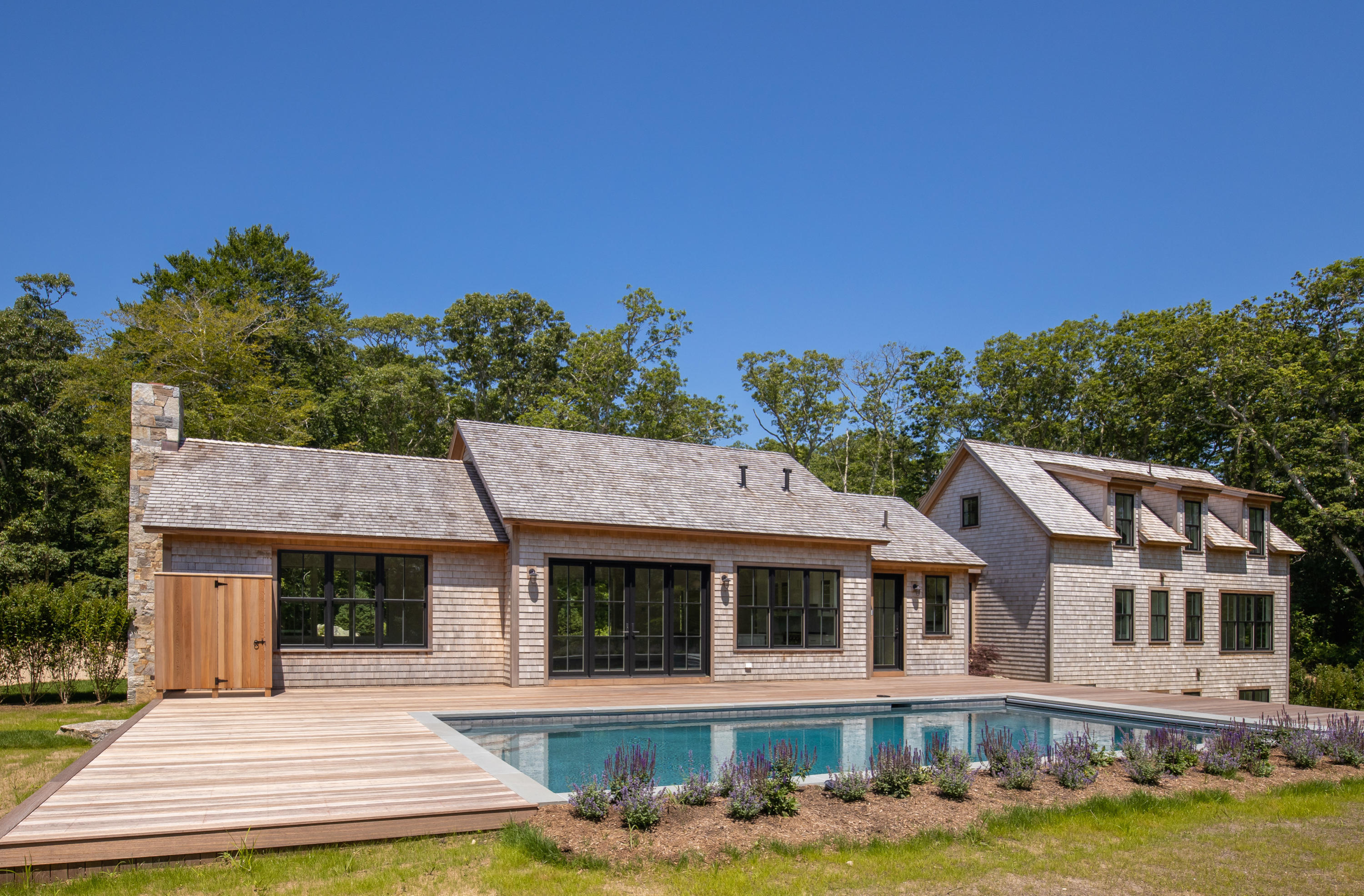 25 Luce Farm Road West Tisbury, MA 02568 - Photo 2 of 26 a front view of a house with a yard