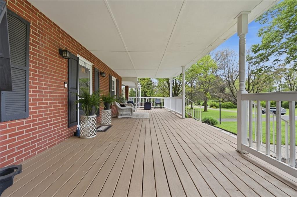 129 Meadowbrook Road Renfrew, PA 16053 - Photo 26 of 45 a view of porch with seating space