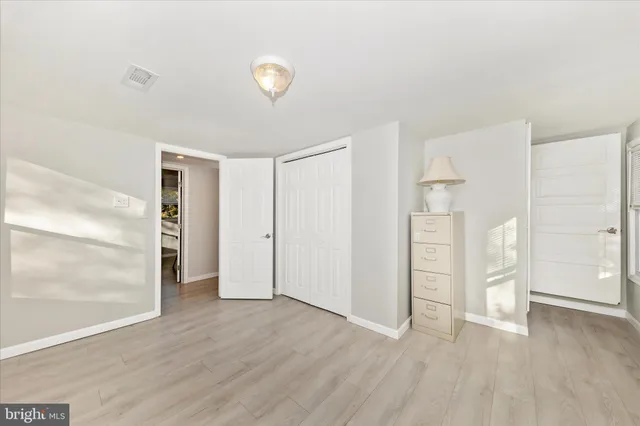 wooden floor in an empty room