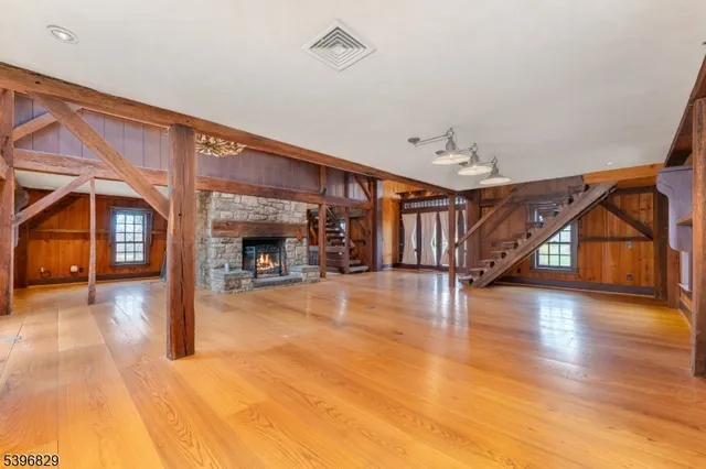 a view of a room with chairs