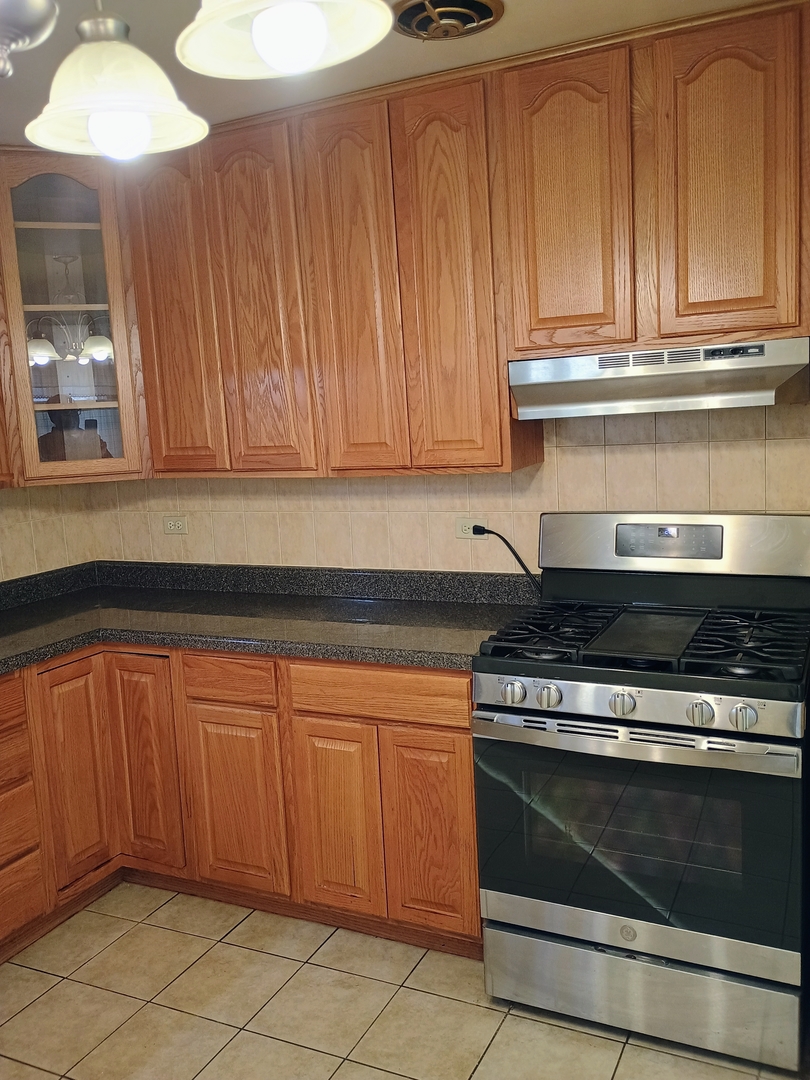 16601 Honore Avenue Markham, IL 60428 - Photo 6 of 11 a stove top oven sitting inside of a kitchen