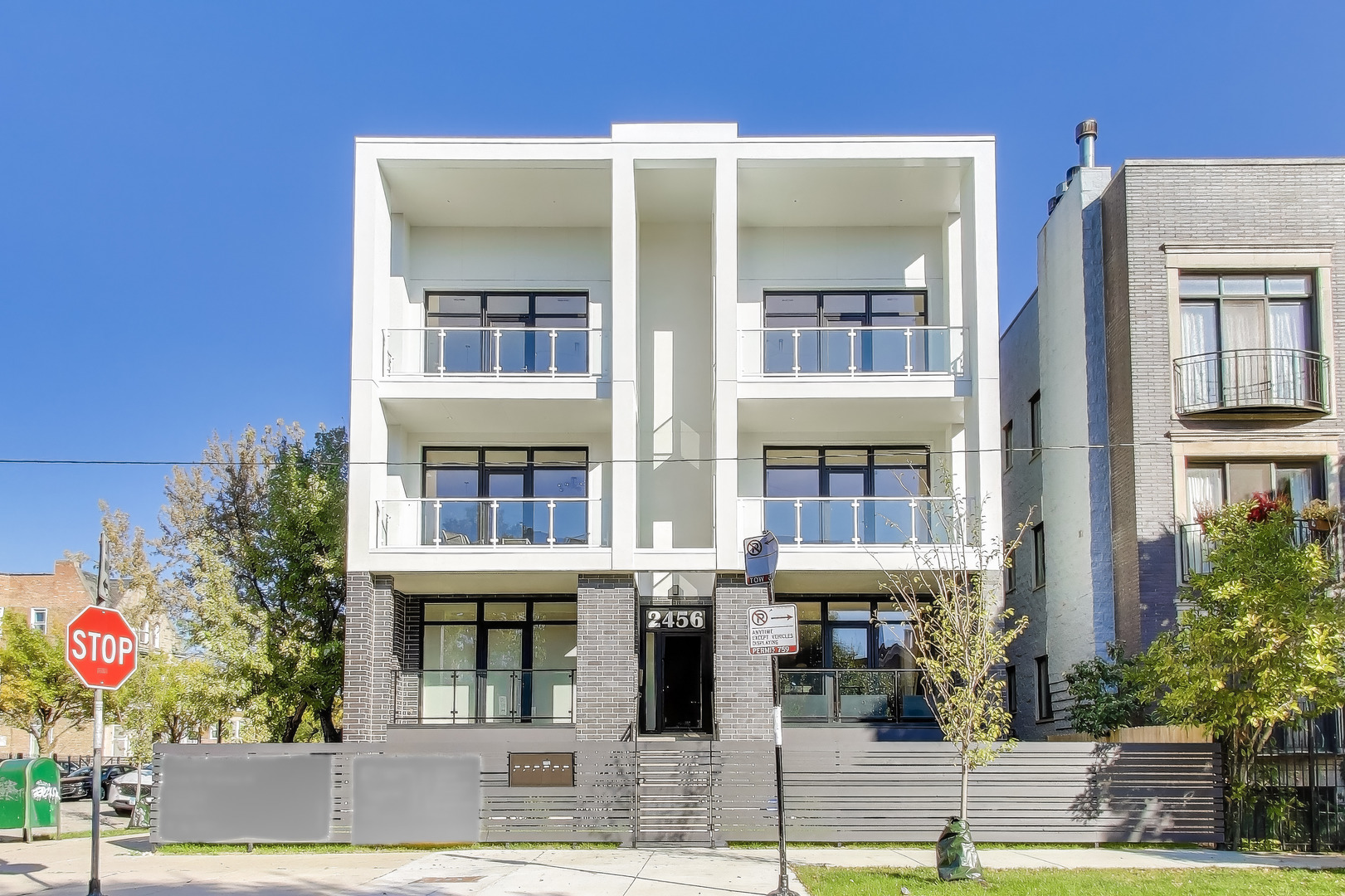 front view of a building