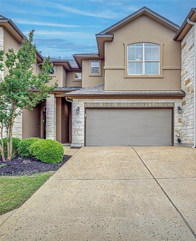 14001 Avery Ranch Boulevard, Unit 103 Austin, TX 78717 - Photo 28 of 29 front view of a house with a street
