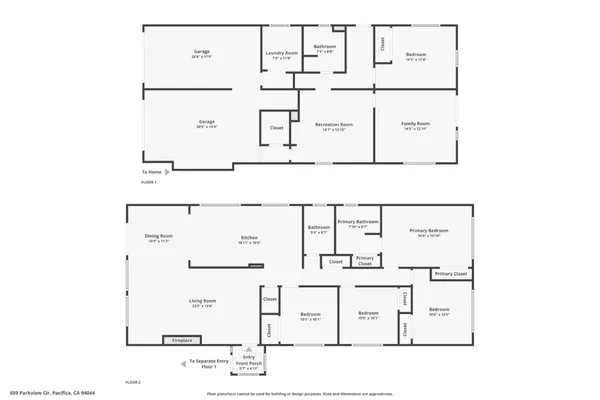 $1,549,888 | 659 Parkview Circle, Pacifica, CA 94044