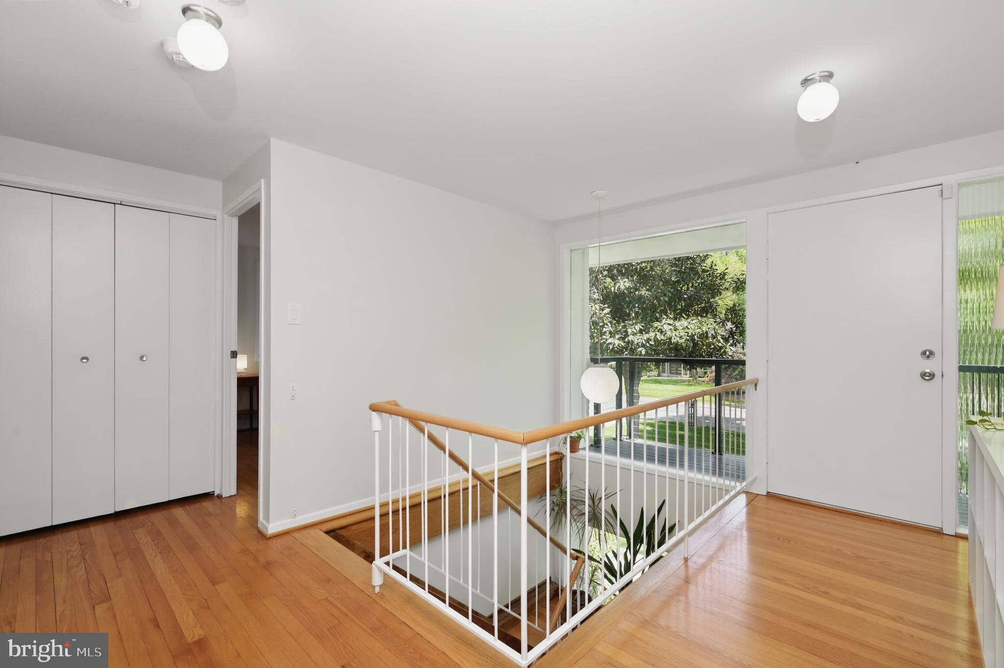 8024 Fenway Road Bethesda, MD 20817 - Photo 36 of 64 a view of staircase with white floor and window