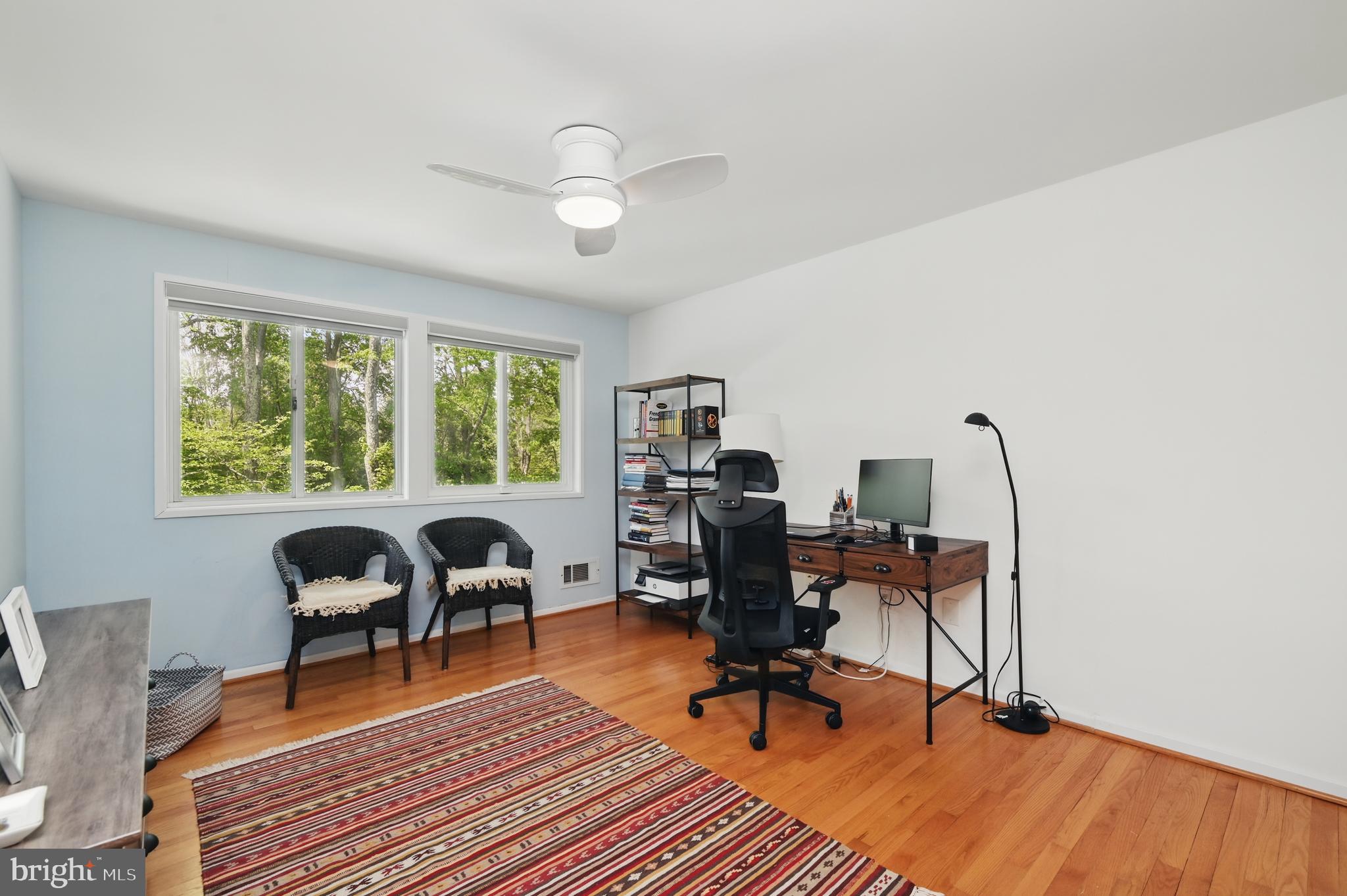 8024 Fenway Road Bethesda, MD 20817 - Photo 45 of 64 a view of a workspace with furniture and a window