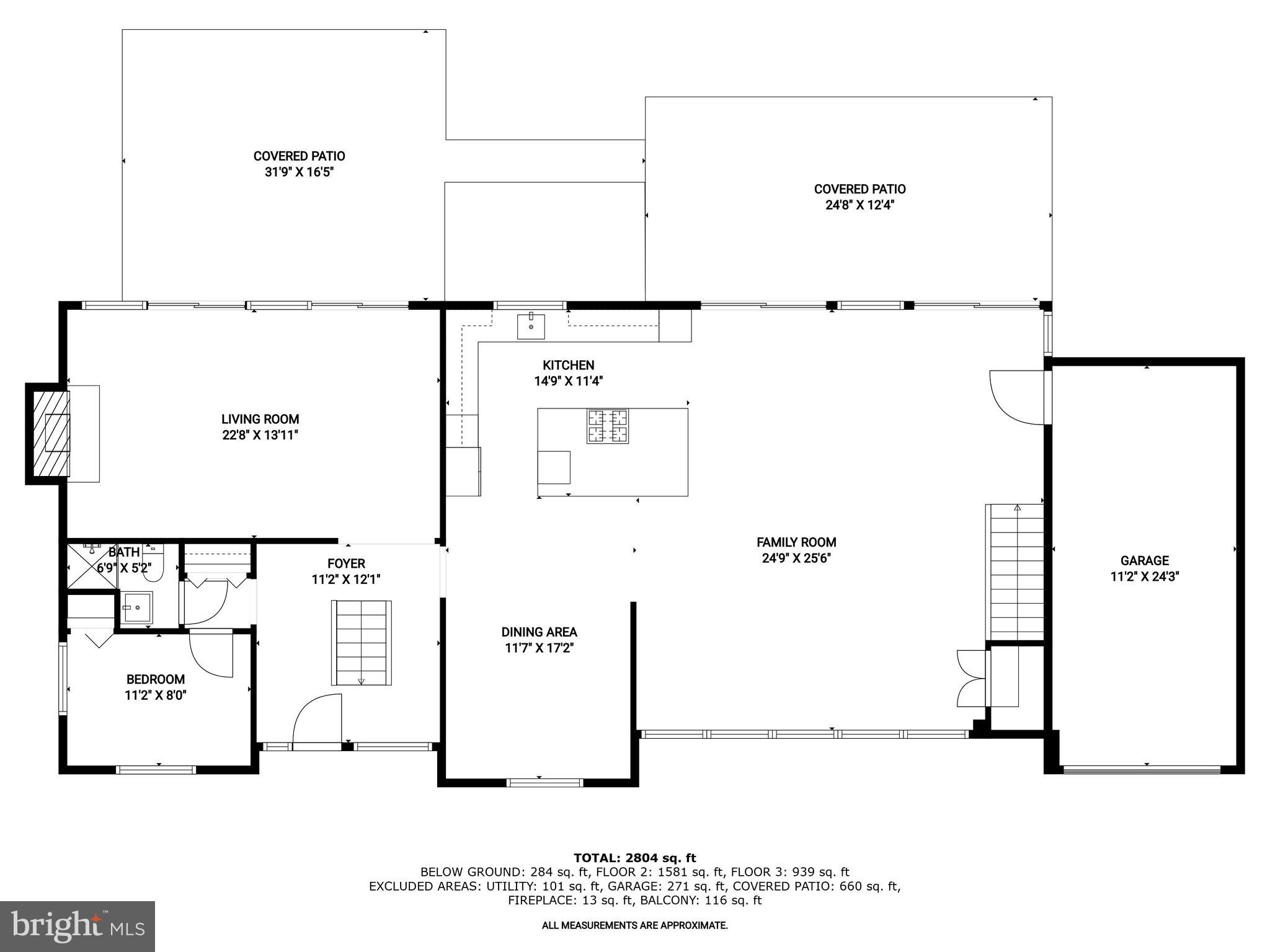 8024 Fenway Road Bethesda, MD 20817 - Photo 10 of 64 a picture of a room with a white wall and a refrigerator