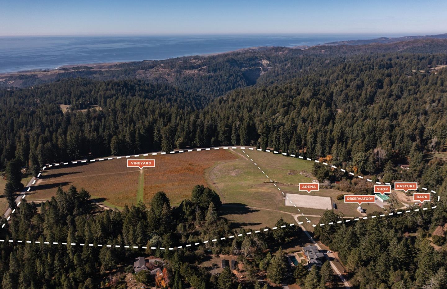 3980 Bonny Doon Road Santa Cruz, CA 95060 - Photo 3 of 26 a view of a city