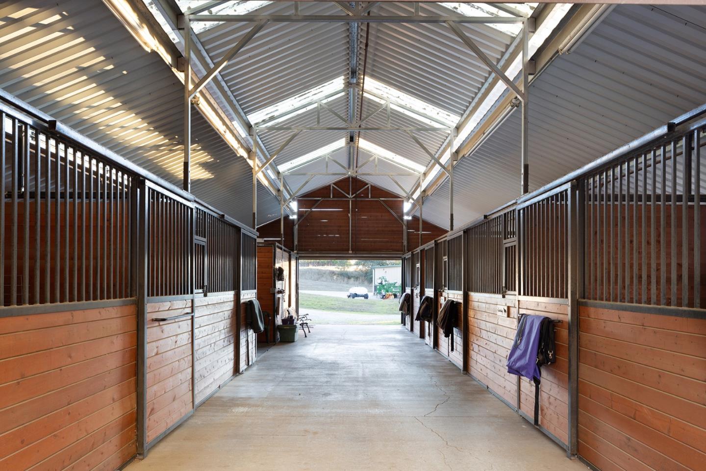 3980 Bonny Doon Road Santa Cruz, CA 95060 - Photo 5 of 26 a view of a porch with wooden floor