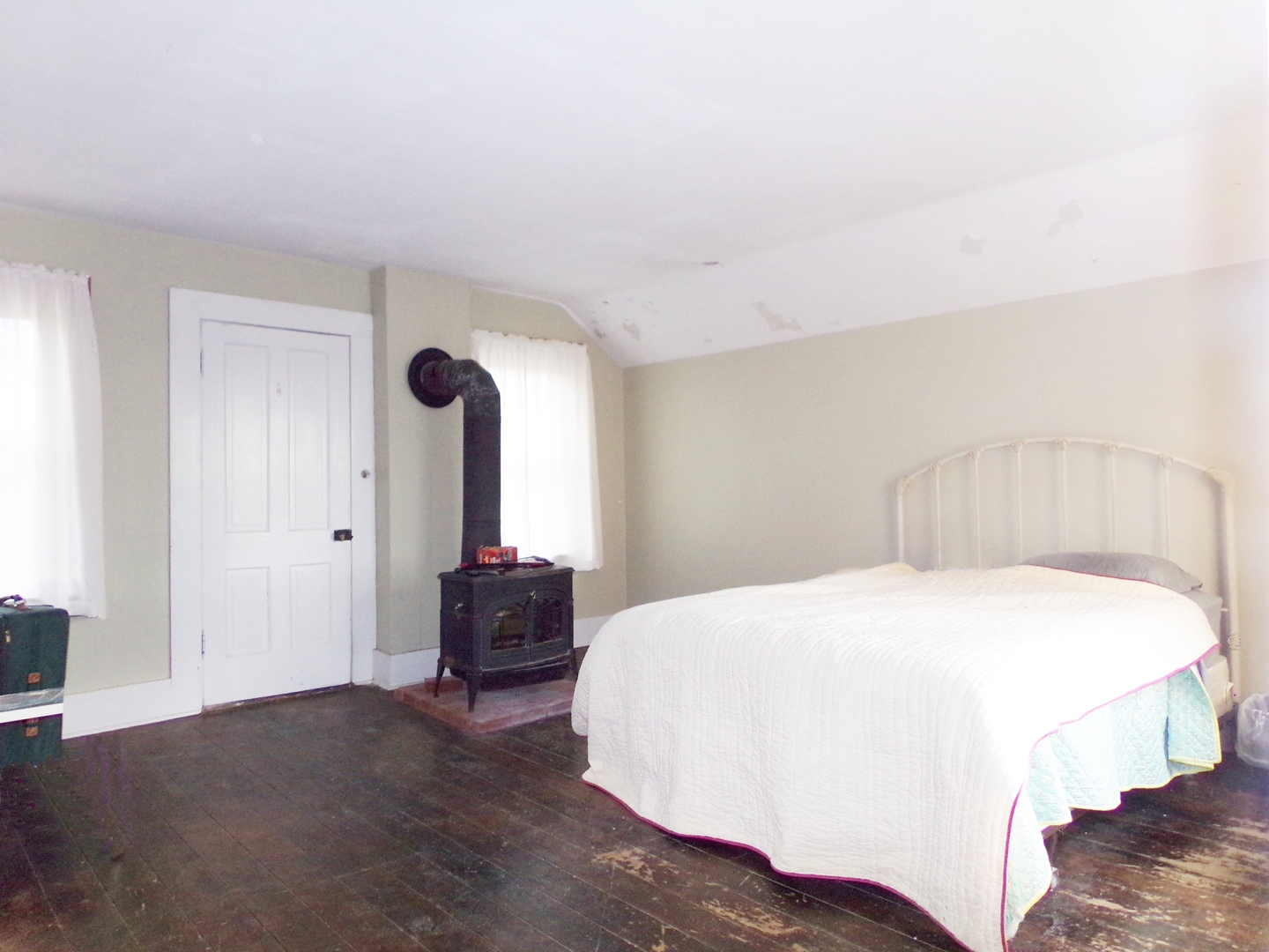 N955 Pouley Road Elburn, IL 60119 - Photo 15 of 23 a bedroom with a bed and a chandelier