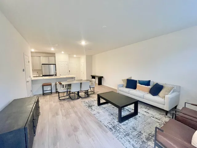 a sign that is sitting on a street