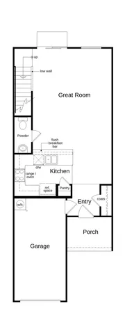 a picture of a floor plan