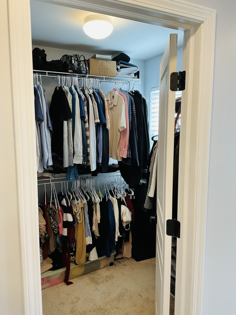 2425 Birch Street Des Plaines, IL 60018 - Photo 19 of 40 a view of walk in closet with clothes and shoes