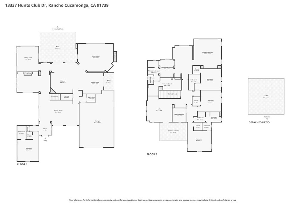 13337 Hunt Club Drive Rancho Cucamonga, CA 91739 - Photo 45 of 45 Floorplan