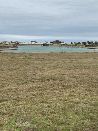 a view of an ocean and in the background