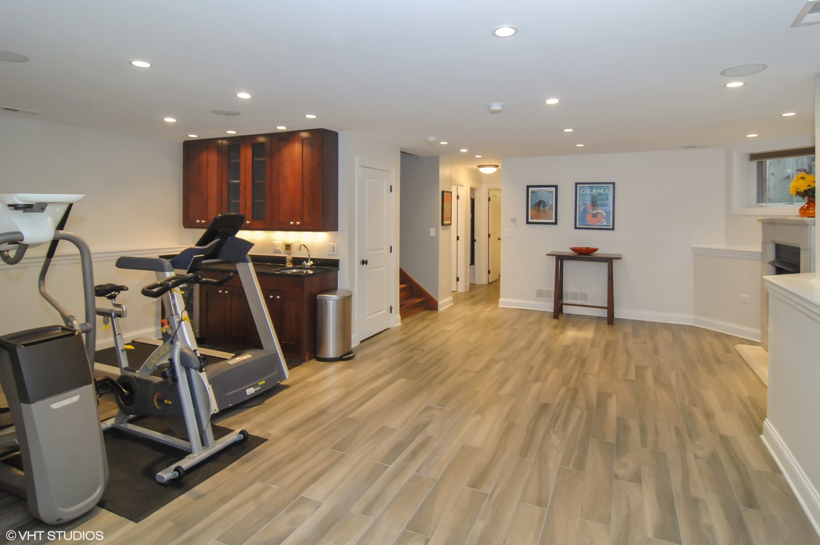 Undisclosed Address Chicago, IL 60618 - Photo 15 of 31 a view of a room with gym equipment