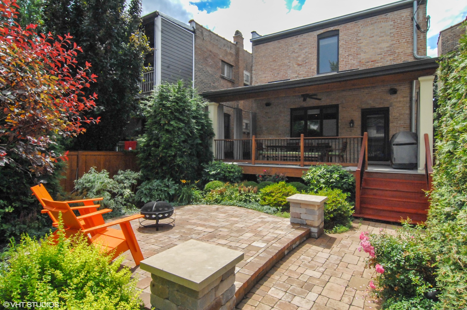 Undisclosed Address Chicago, IL 60618 - Photo 30 of 31 front view of a house with a yard