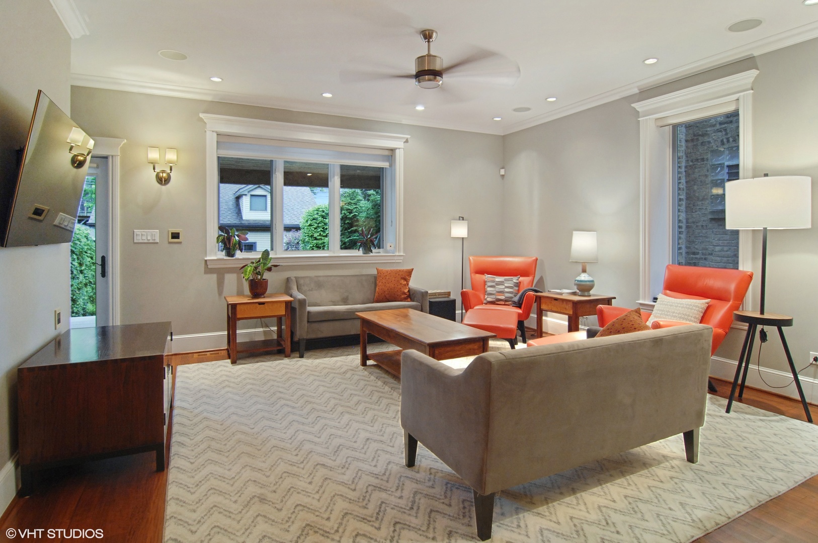 Undisclosed Address Chicago, IL 60618 - Photo 6 of 31 a living room with furniture and a large window