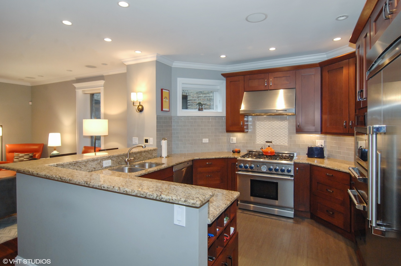 Undisclosed Address Chicago, IL 60618 - Photo 10 of 31 a kitchen that has a sink and a stove in it