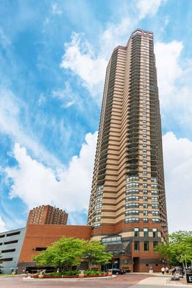 a front view of a building