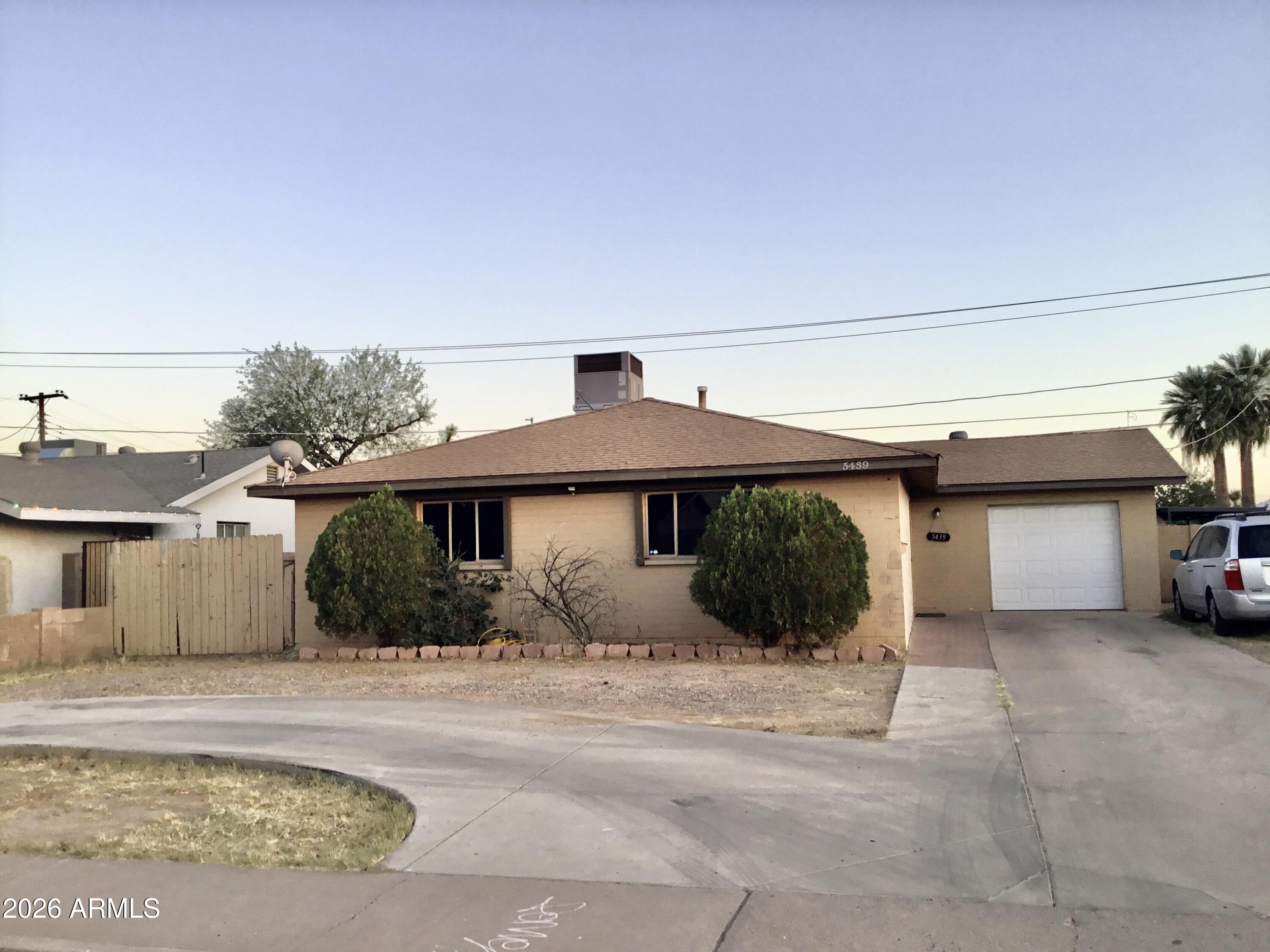 Front of home
