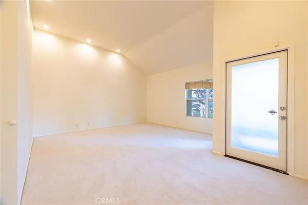 a view of empty room