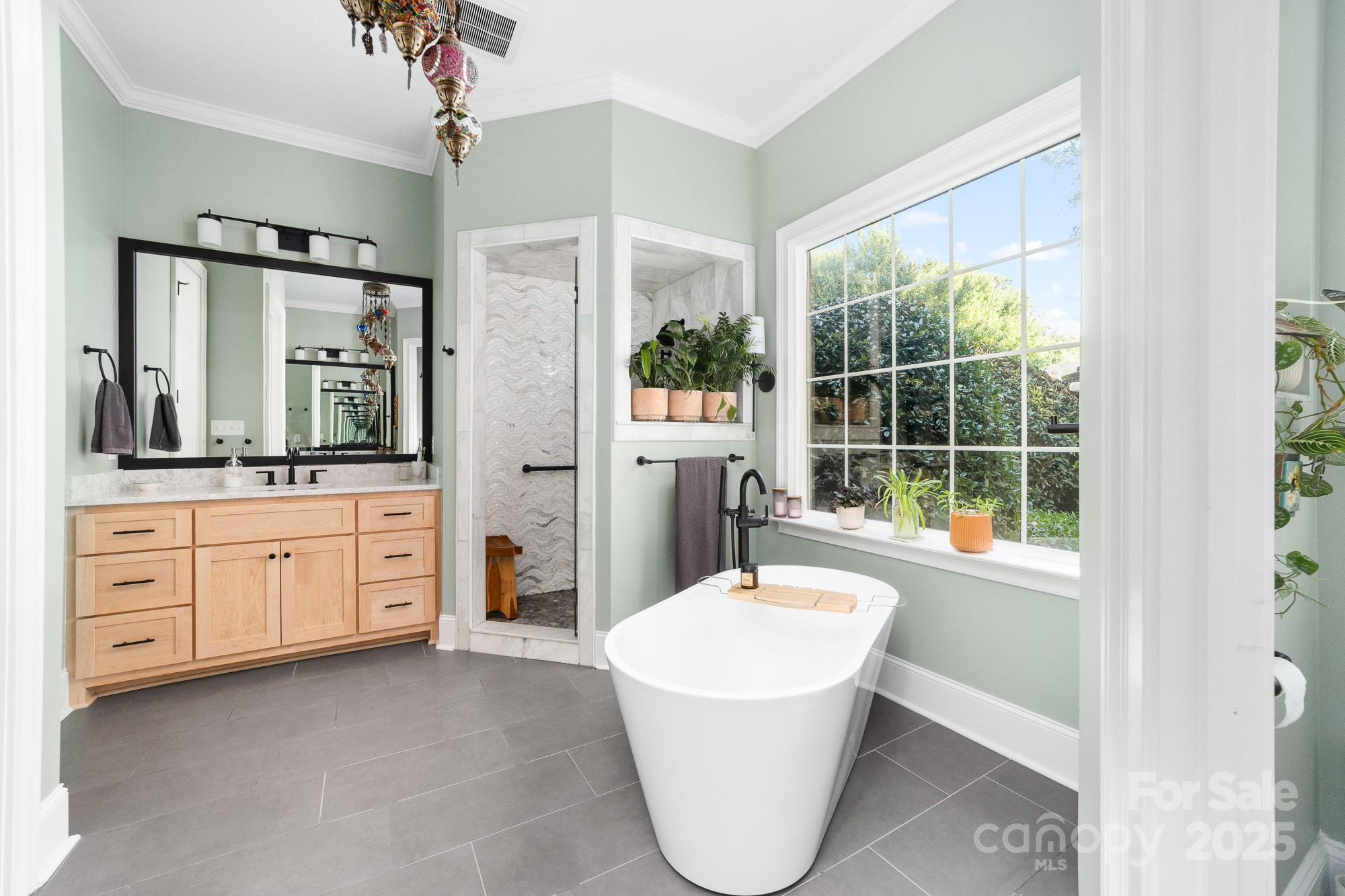 200 Galey Ridge Cramerton, NC 28032 - Photo 19 of 48 a spacious bathroom with a tub sink and mirror