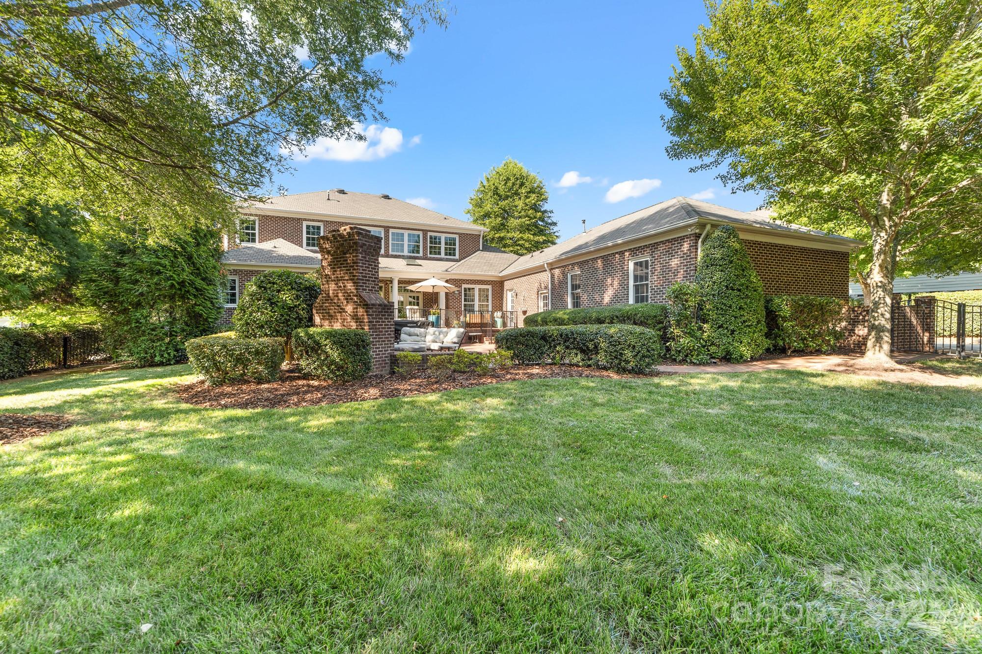 200 Galey Ridge Cramerton, NC 28032 - Photo 36 of 48 a front view of a house with garden