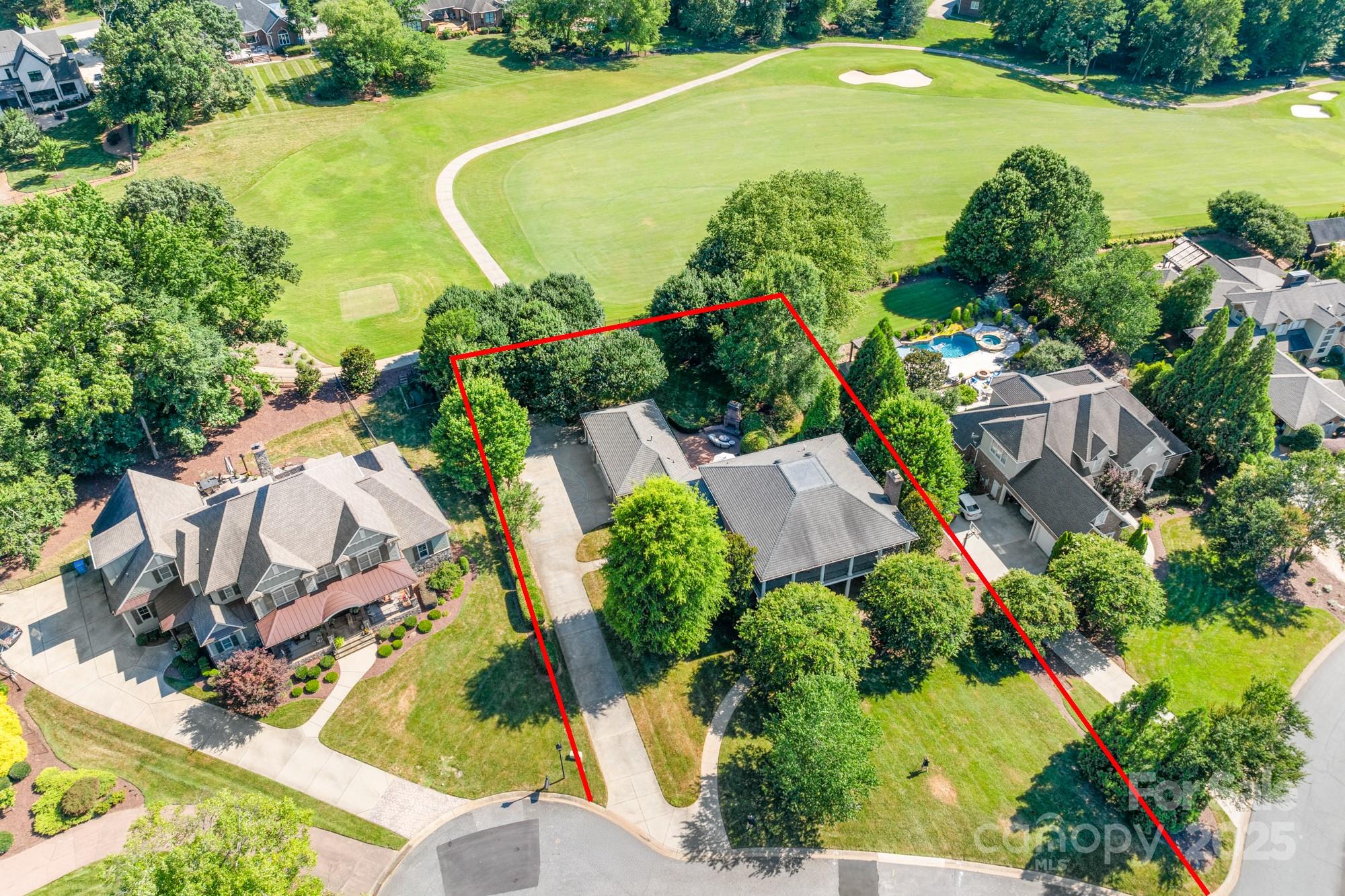 200 Galey Ridge Cramerton, NC 28032 - Photo 46 of 48 an aerial view of a swimming pool